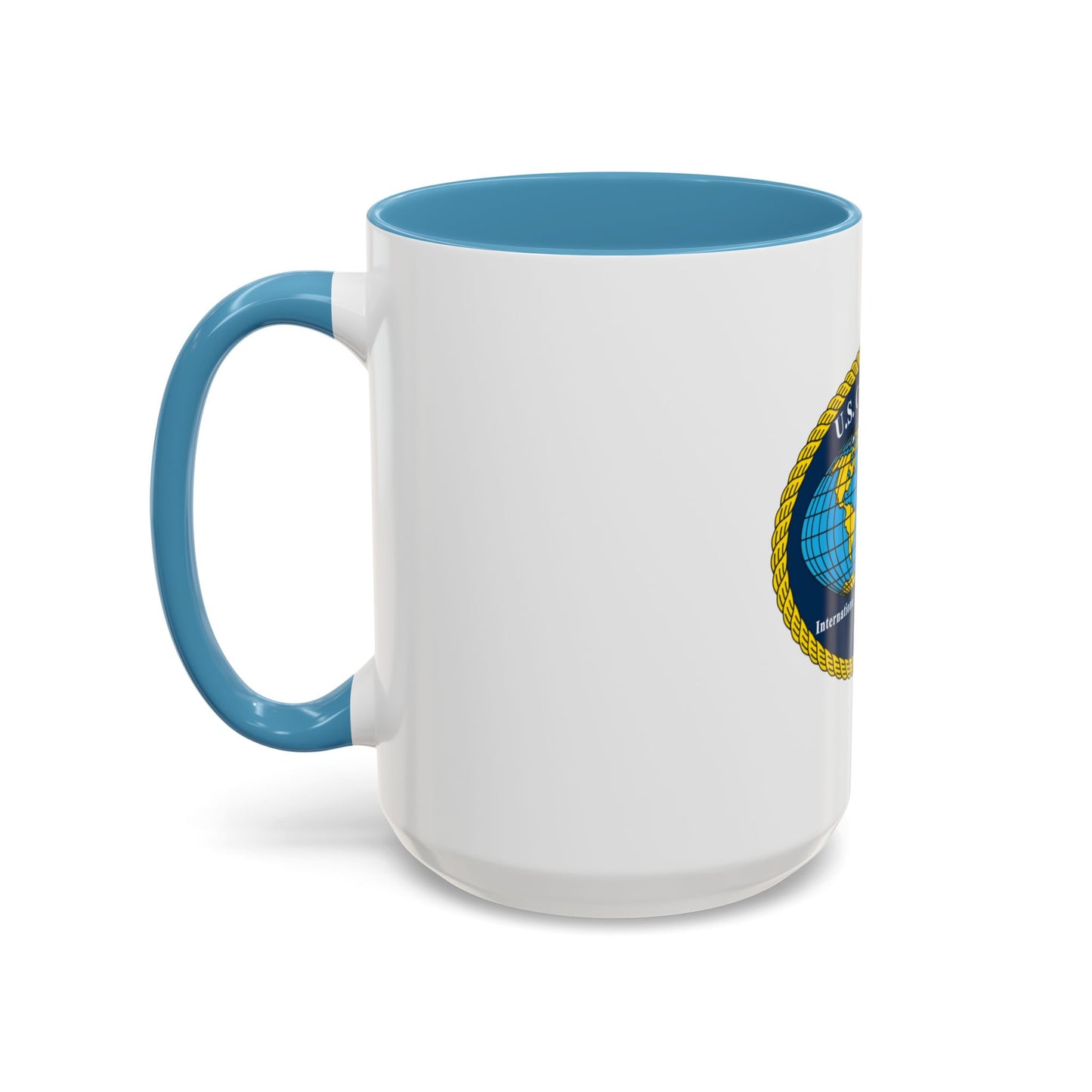 International Port Security Program USCG (U.S. Coast Guard) Accent Coffee Mug