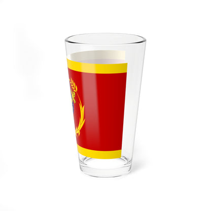 ROCMC Commanders Flag (China) Pint Glass 16oz