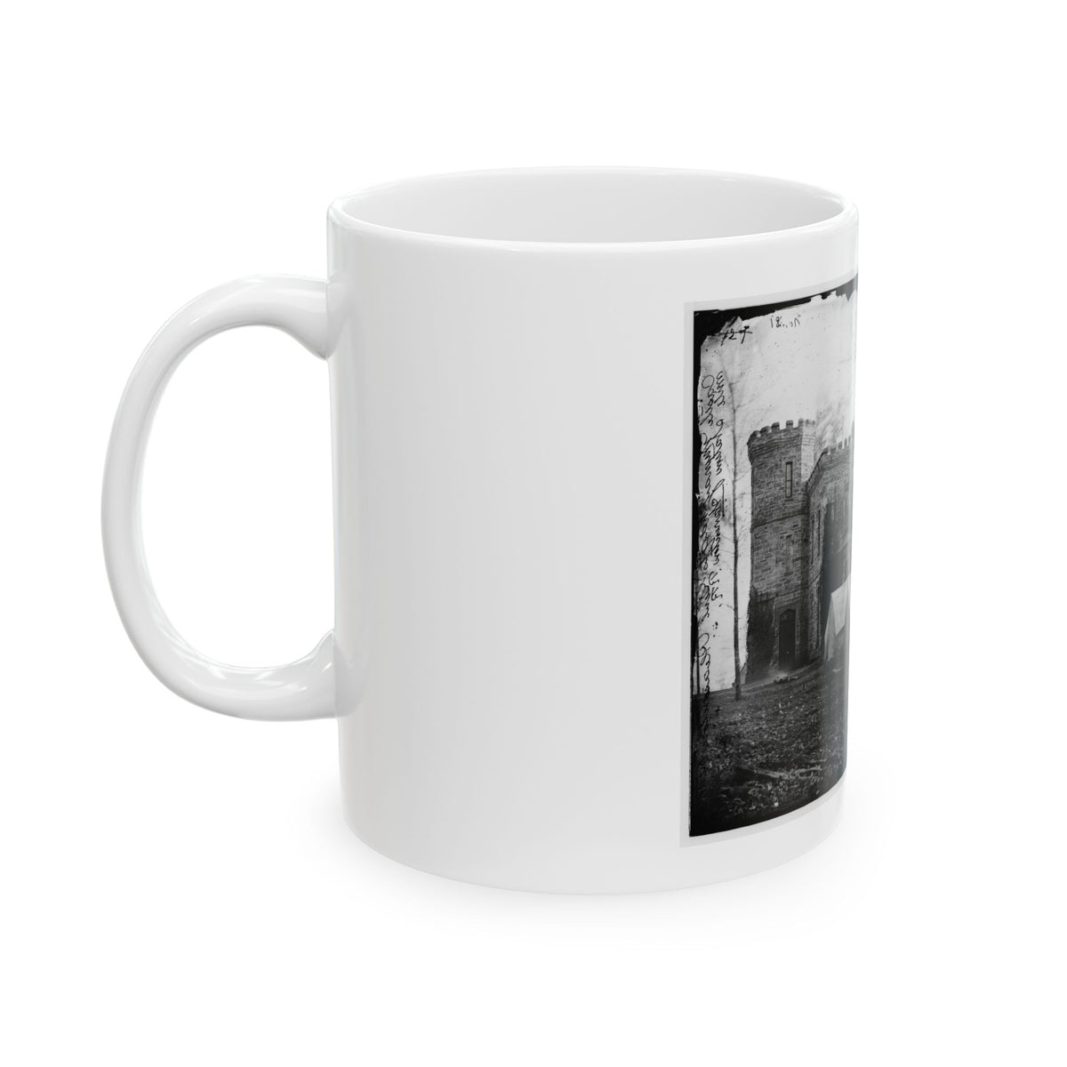 Auburn, Virginia.  Castle Murray  (Five Miles Southeast Of Warrenton), Headquarters Of Gen. Alfred Pleasonton (U.S. Civil War) White Coffee Mug