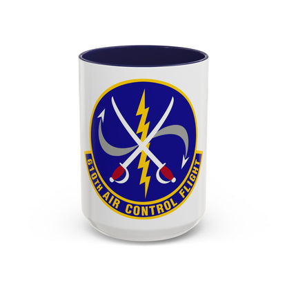 610 Air Control Flight PACAF (U.S. Air Force) Accent Coffee Mug