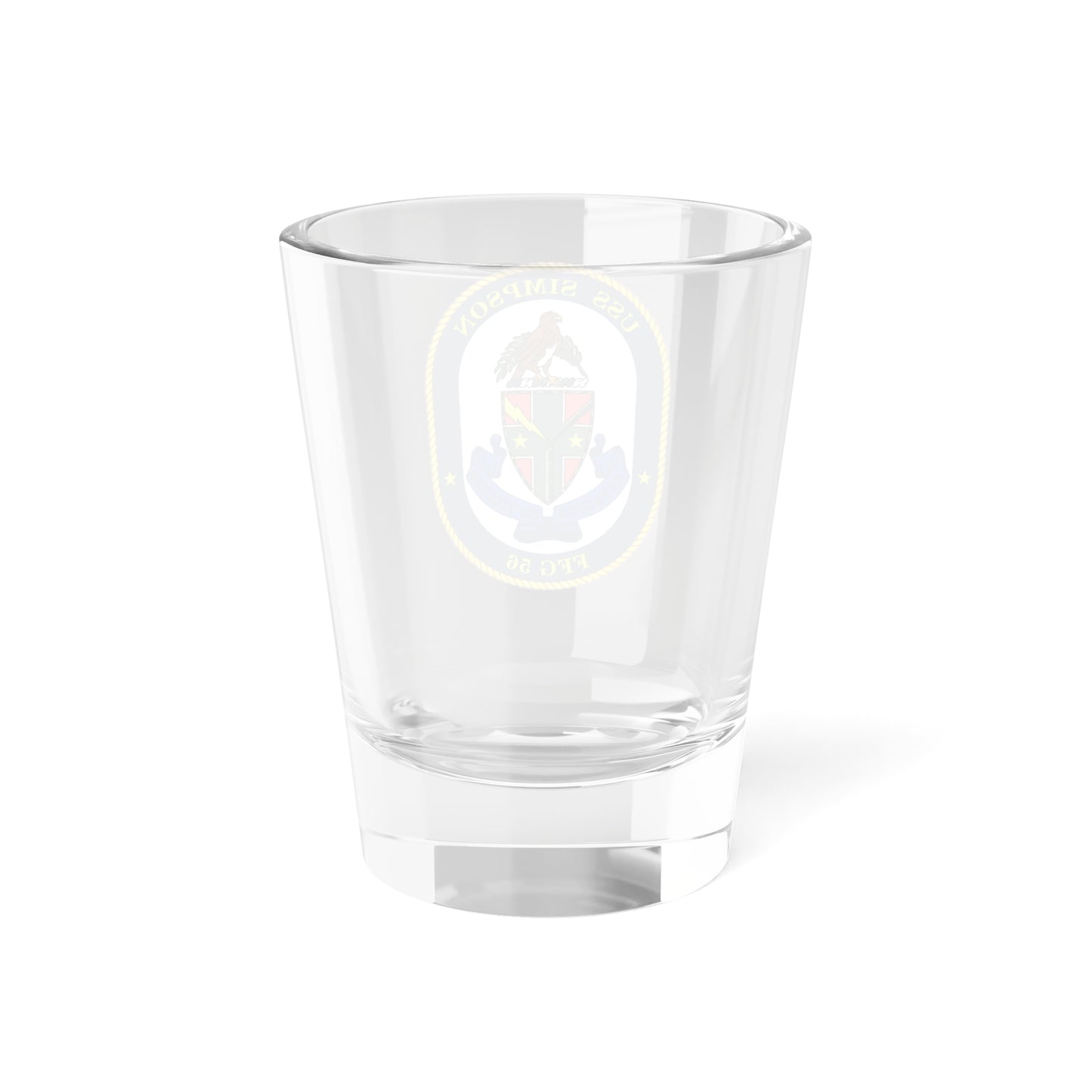 USS Simpson (U.S. Navy) Shot Glass 1.5oz