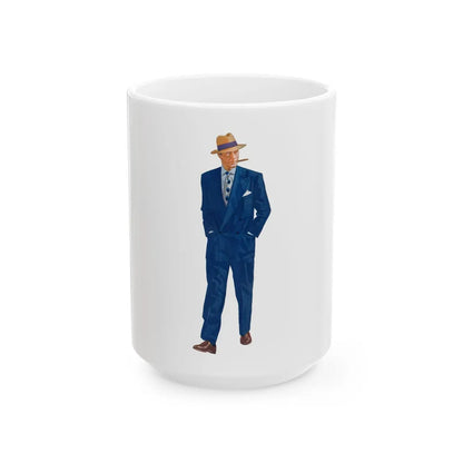 Fashion Illustration, Esquire magazine, 1949 (1) - White Coffee Mug-15oz-Go Mug Yourself