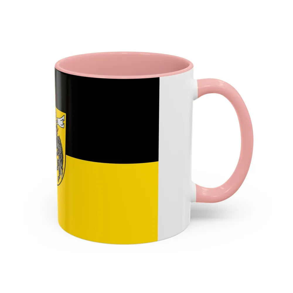 Flag of Bamberg Germany - Accent Coffee Mug-Go Mug Yourself