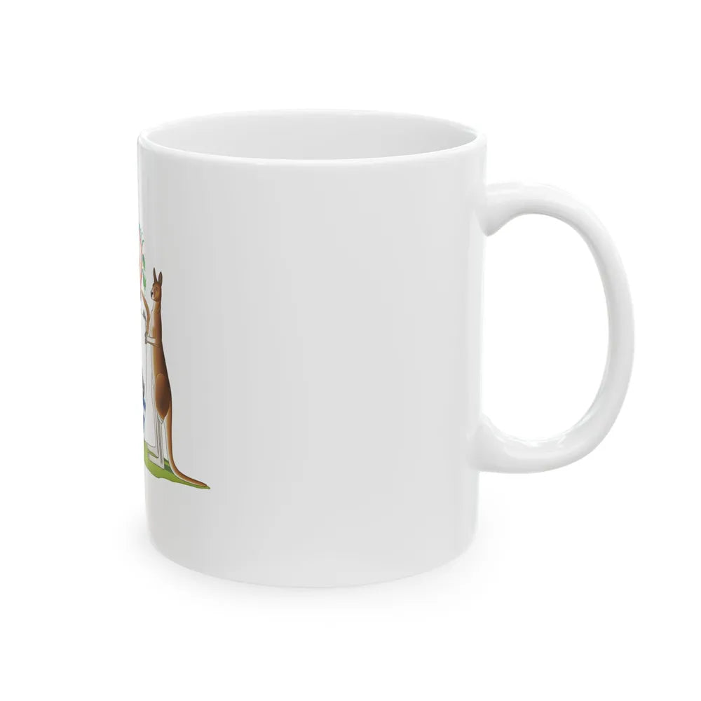 Coat of arms of Western Australia - White Coffee Mug-Go Mug Yourself