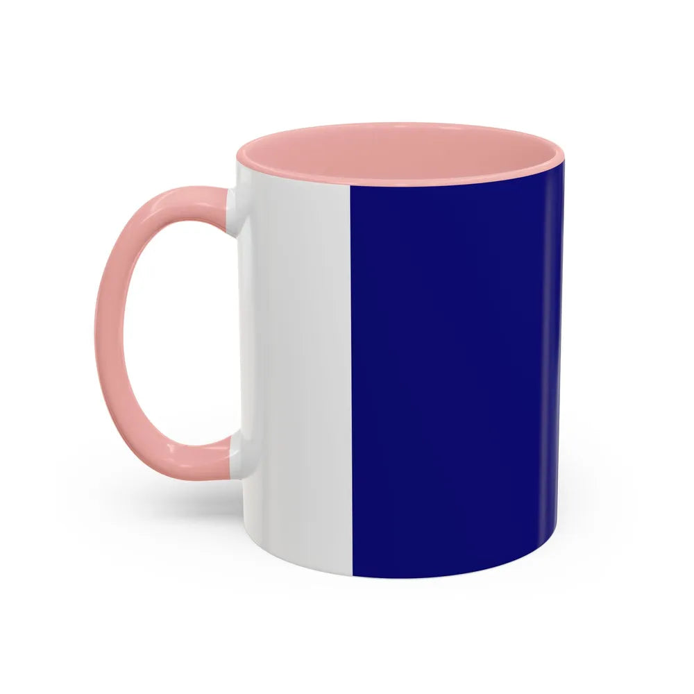 Flag of Cagliari Italy - Accent Coffee Mug-Go Mug Yourself