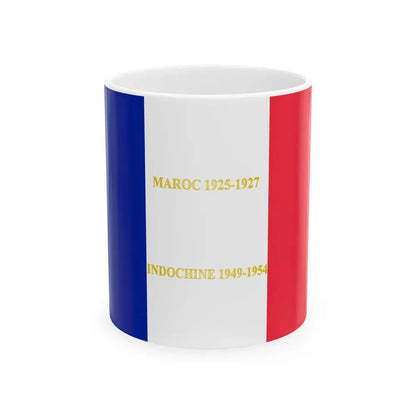 24e regiment de tirailleurs senegalais (France) White Coffee Mug 11oz - Go Mug Yourself
