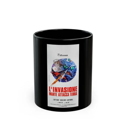 DESTINATION INNER SPACE (ITALIAN) 1966 Movie Poster - Black Coffee Mug-11oz-Go Mug Yourself