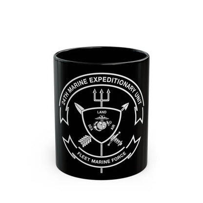 24th MEU BW (USMC) Black Coffee Mug-11oz-Go Mug Yourself