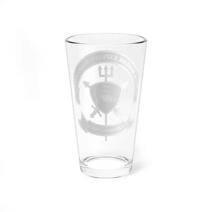 24th MEU BW (USMC) Pint Glass 16oz - Go Mug Yourself