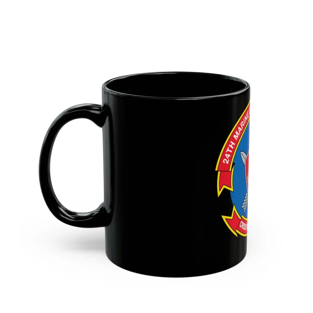 24th MEU Crisis Response Force (USMC) Black Coffee Mug-Go Mug Yourself