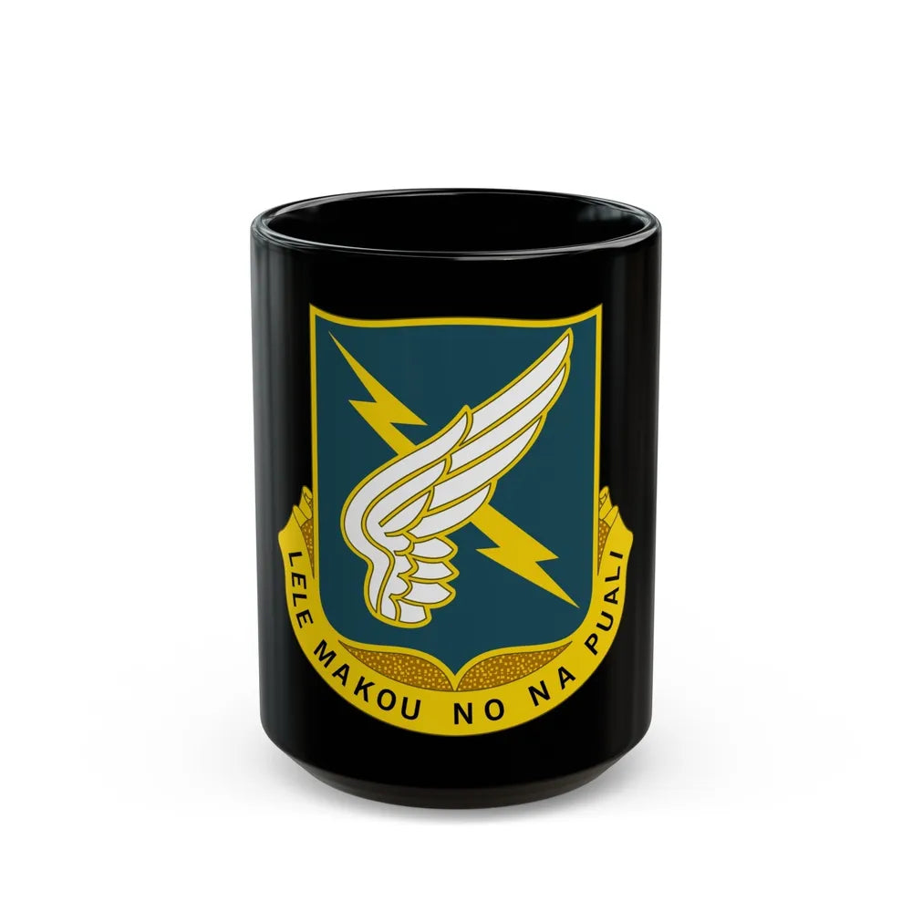 25 Aviation Regiment (U.S. Army) Black Coffee Mug-15oz-Go Mug Yourself