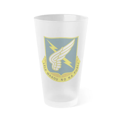 25 Aviation Regiment (U.S. Army) Frosted Pint Glass 16oz-Go Mug Yourself