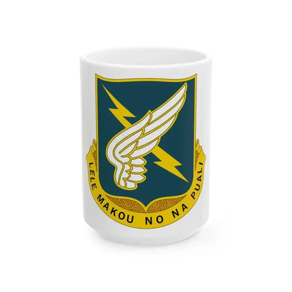 25 Aviation Regiment (U.S. Army) White Coffee Mug 15oz - Go Mug Yourself