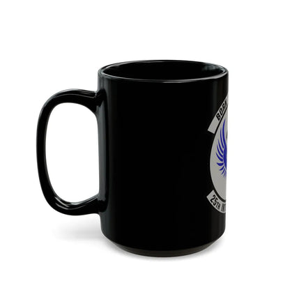 25 Intelligence Squadron AFISRA (U.S. Air Force) Black Coffee Mug-Go Mug Yourself