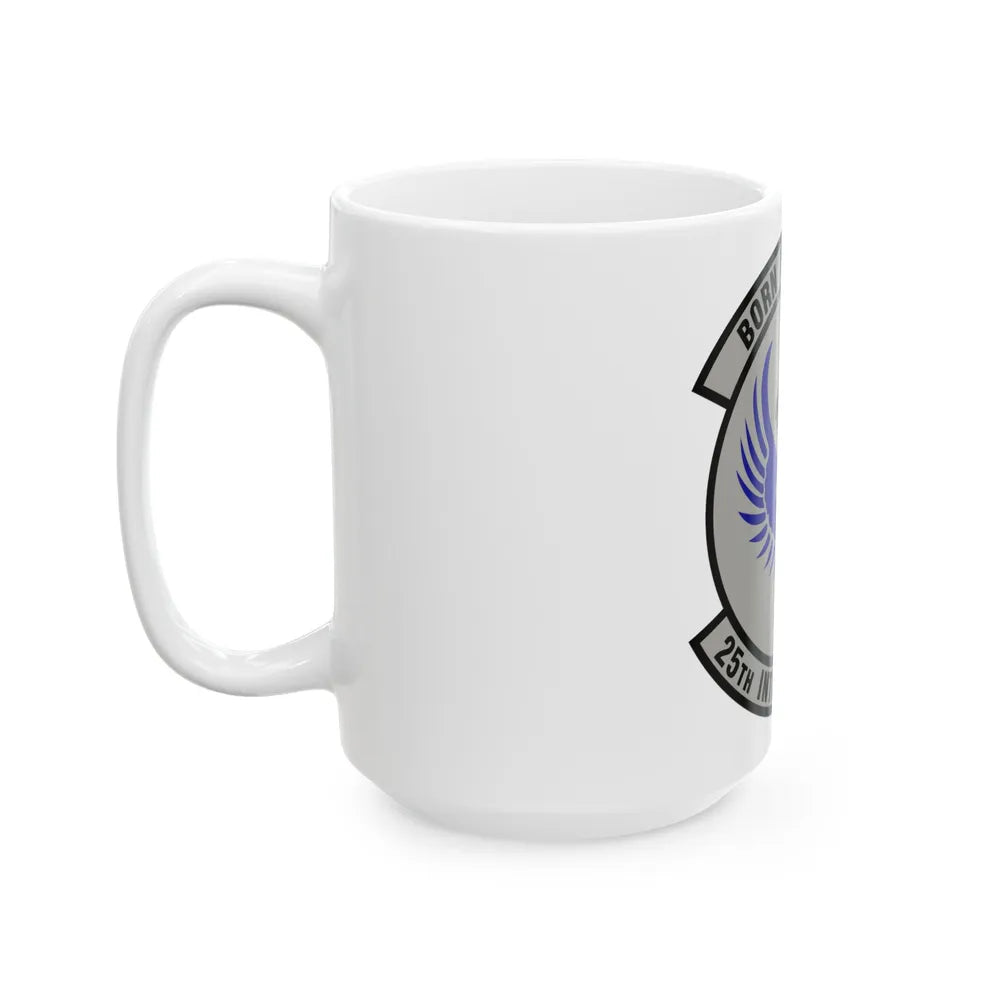 25 Intelligence Squadron AFISRA (U.S. Air Force) White Coffee Mug-Go Mug Yourself