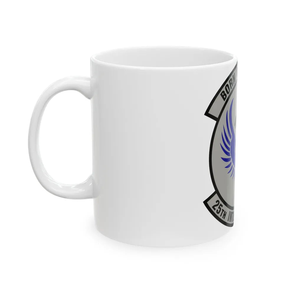 25 Intelligence Squadron AFISRA (U.S. Air Force) White Coffee Mug-Go Mug Yourself