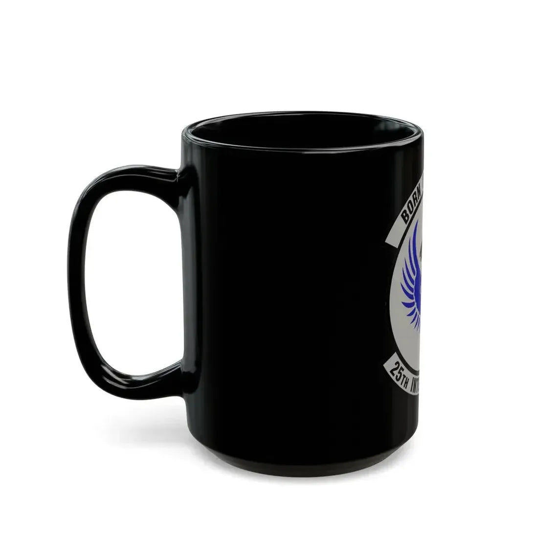 25 Intelligence Squadron AFISRA (U.S. Air Force) Black Coffee Mug - Go Mug Yourself