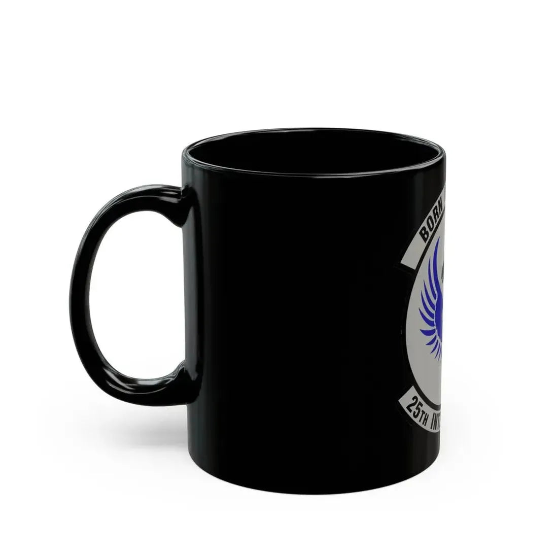 25 Intelligence Squadron AFISRA (U.S. Air Force) Black Coffee Mug - Go Mug Yourself