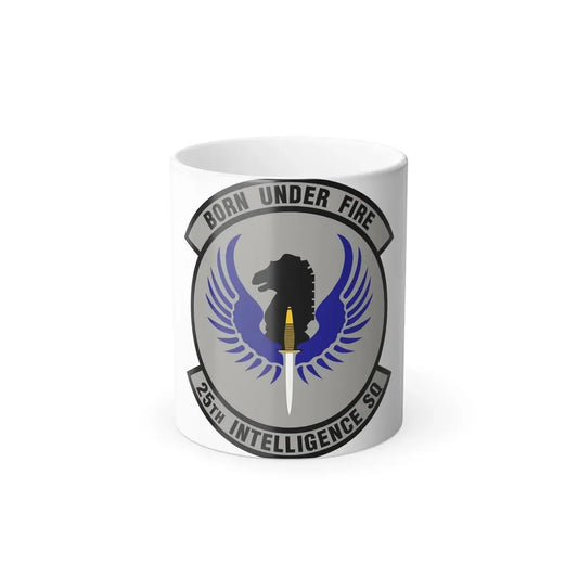 25 Intelligence Squadron AFISRA (U.S. Air Force) Color Changing Coffee Mug 11oz - Go Mug Yourself