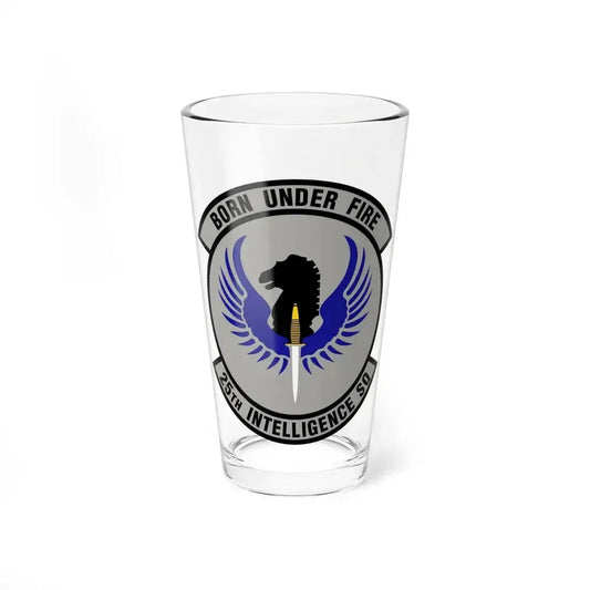 25 Intelligence Squadron AFISRA (U.S. Air Force) Pint Glass 16oz 16oz - Go Mug Yourself