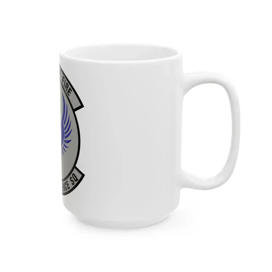 25 Intelligence Squadron AFISRA (U.S. Air Force) White Coffee Mug - Go Mug Yourself