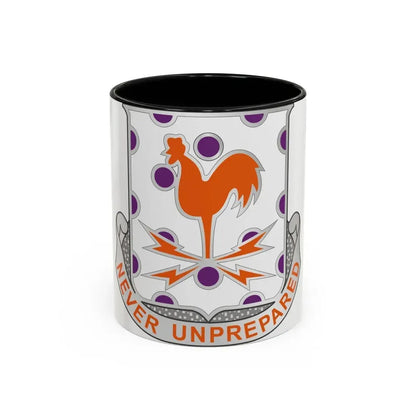 25 Signal Battalion (U.S. Army) Accent Coffee Mug 11oz Black - Go Mug Yourself