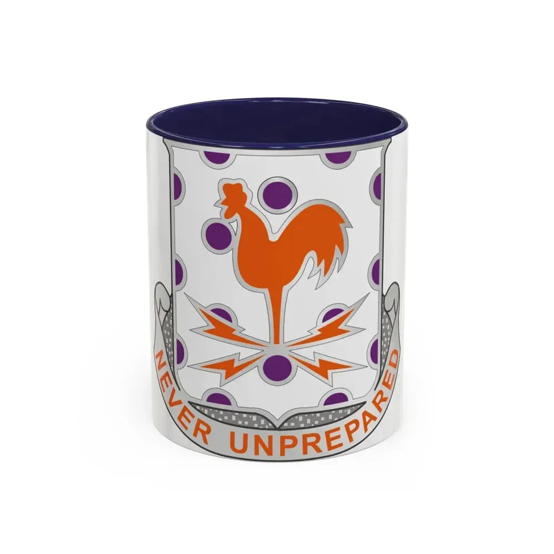 25 Signal Battalion (U.S. Army) Accent Coffee Mug 11oz Navy - Go Mug Yourself