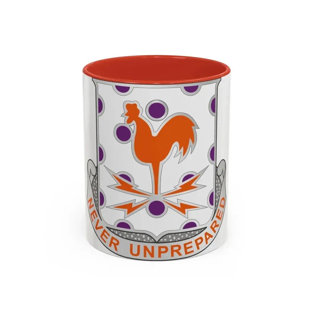 25 Signal Battalion (U.S. Army) Accent Coffee Mug 11oz Red - Go Mug Yourself