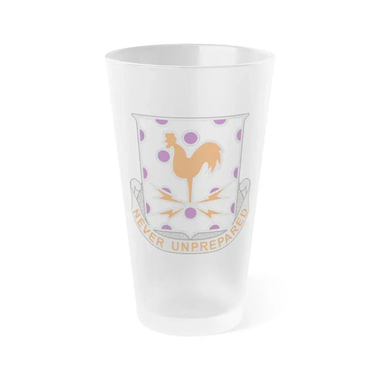 25 Signal Battalion (U.S. Army) Frosted Pint Glass 16oz Default Title - Go Mug Yourself