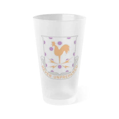 25 Signal Battalion (U.S. Army) Frosted Pint Glass 16oz Default Title - Go Mug Yourself