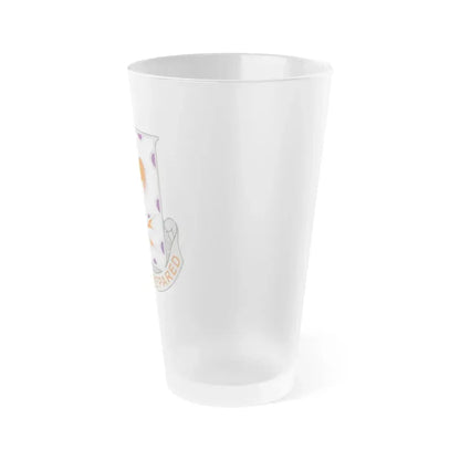 25 Signal Battalion (U.S. Army) Frosted Pint Glass 16oz - Go Mug Yourself