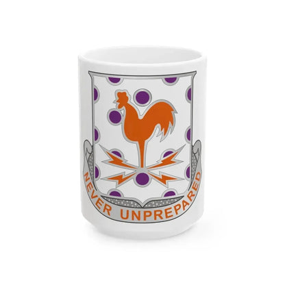 25 Signal Battalion (U.S. Army) White Coffee Mug 15oz - Go Mug Yourself