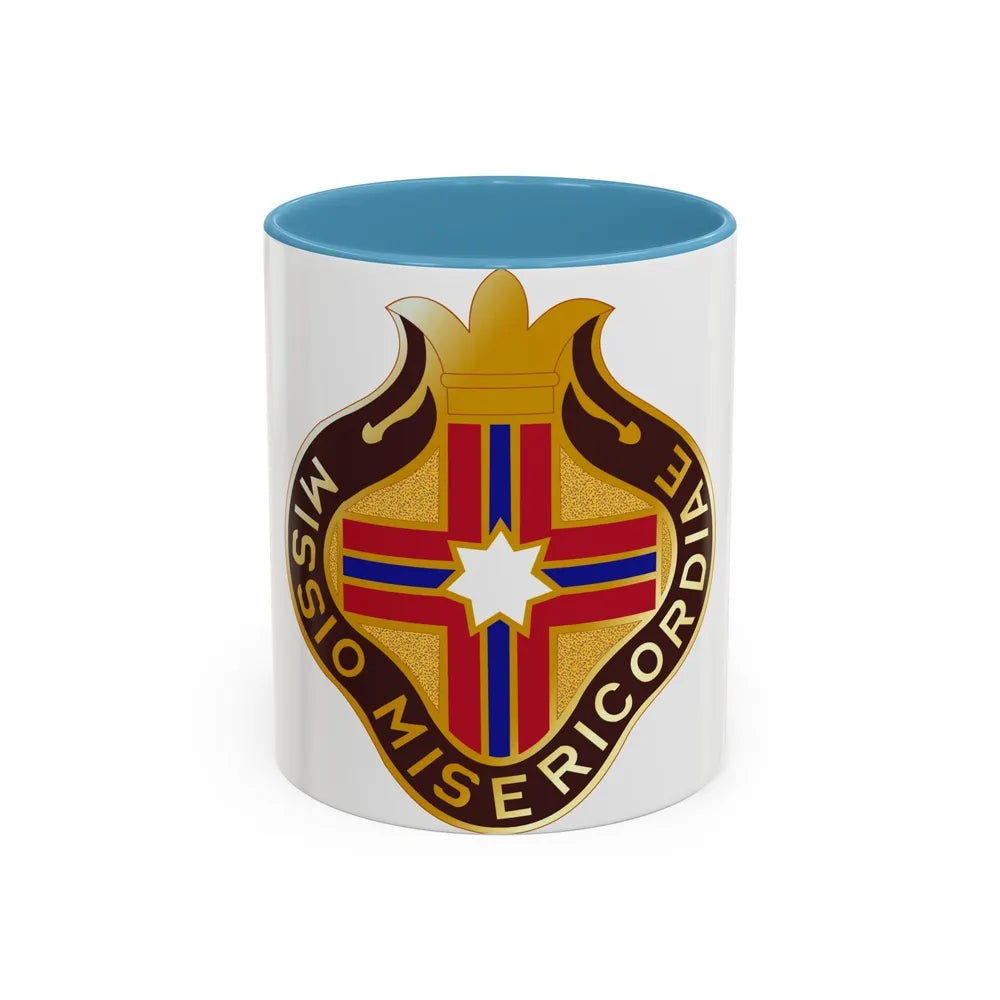 25 Surgical Hospital (U.S. Army) Accent Coffee Mug-11oz-Light Blue-Go Mug Yourself