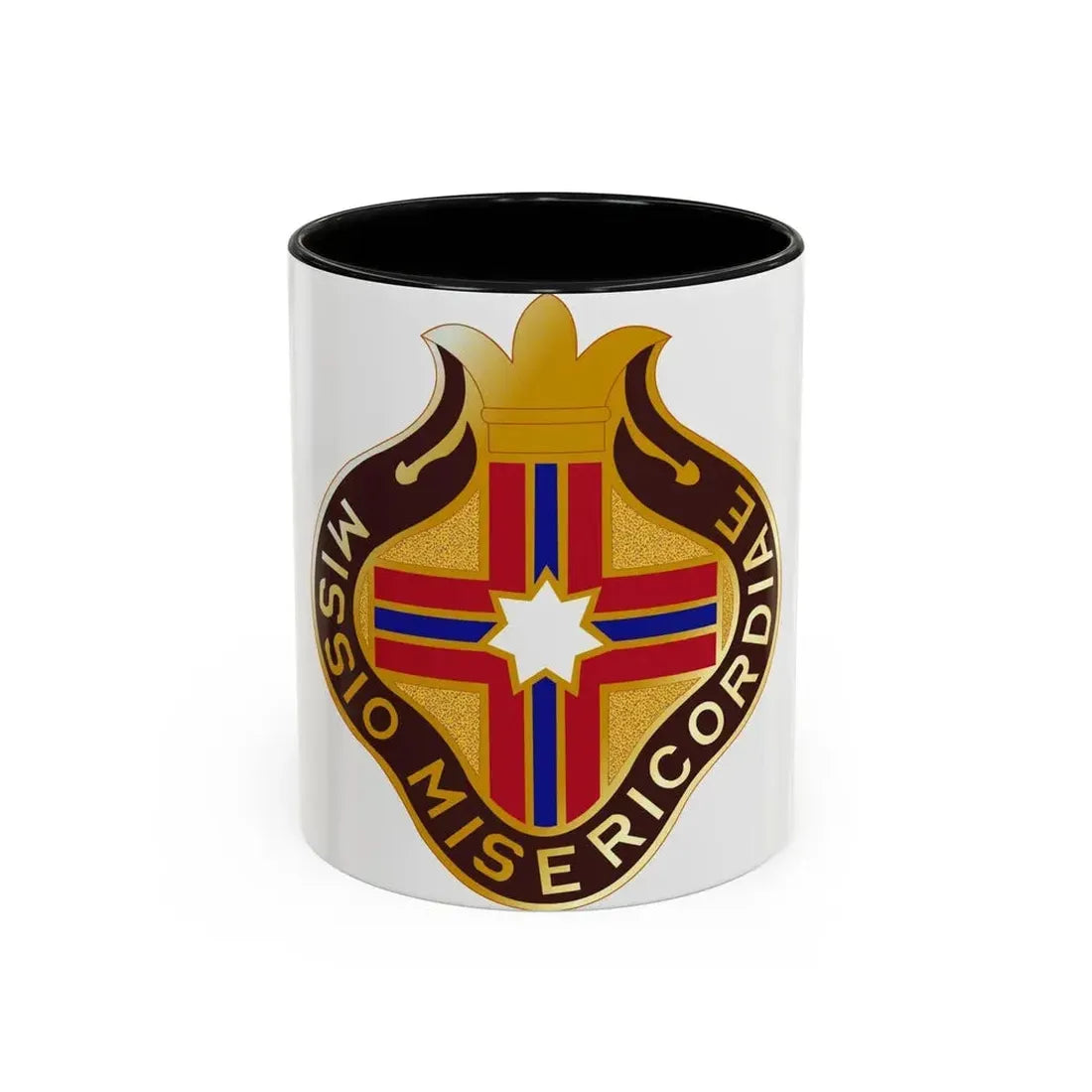 25 Surgical Hospital (U.S. Army) Accent Coffee Mug 11oz Black - Go Mug Yourself