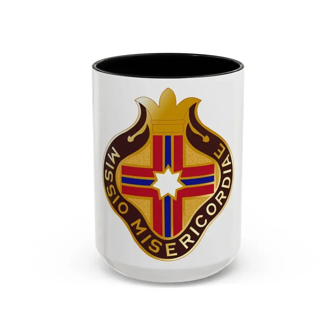 25 Surgical Hospital (U.S. Army) Accent Coffee Mug 15oz Black - Go Mug Yourself