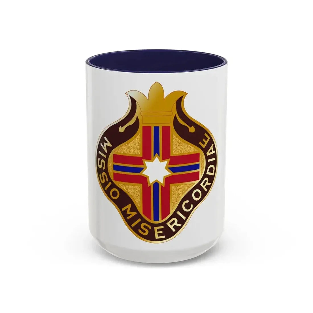 25 Surgical Hospital (U.S. Army) Accent Coffee Mug 15oz Navy - Go Mug Yourself