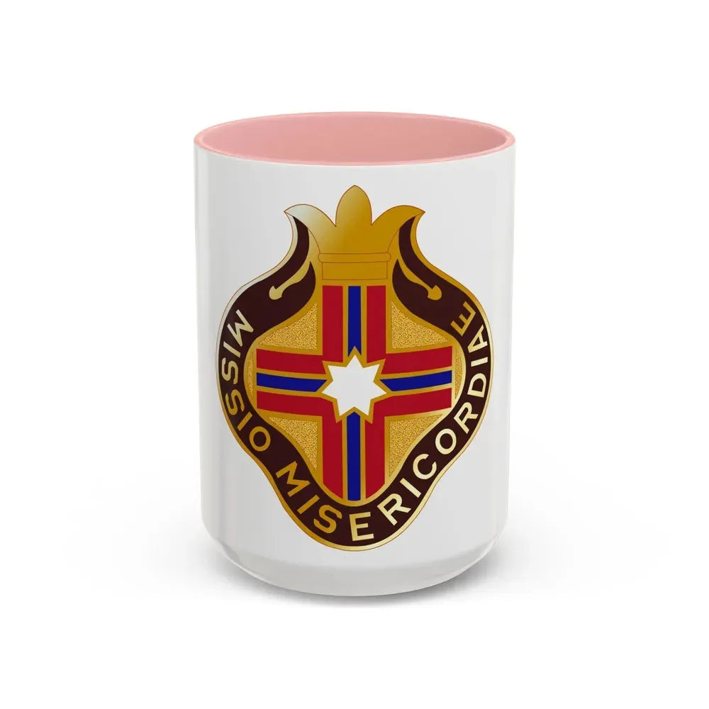25 Surgical Hospital (U.S. Army) Accent Coffee Mug 15oz Pink - Go Mug Yourself