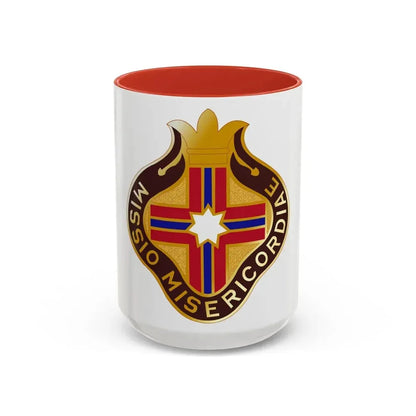 25 Surgical Hospital (U.S. Army) Accent Coffee Mug 15oz Red - Go Mug Yourself