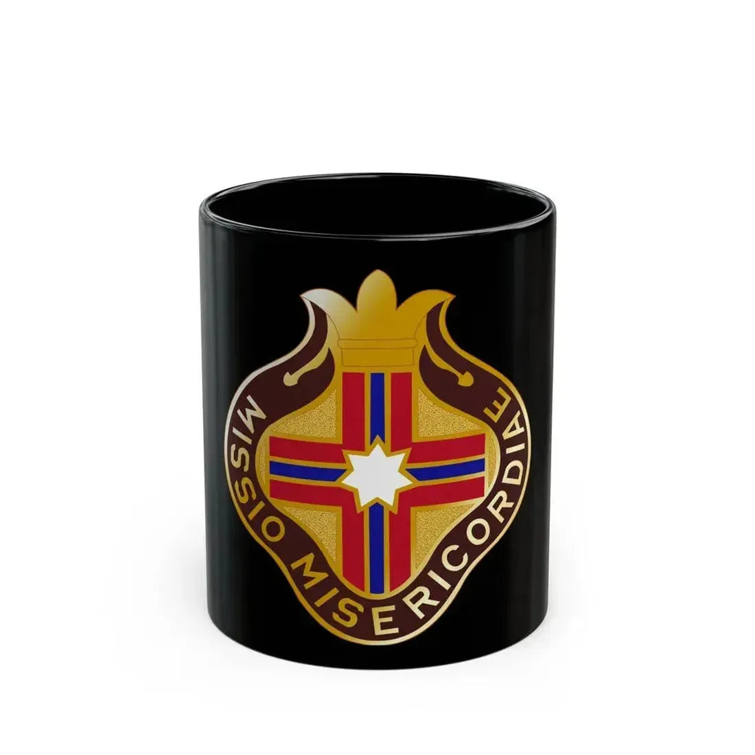 25 Surgical Hospital (U.S. Army) Black Coffee Mug 11oz - Go Mug Yourself