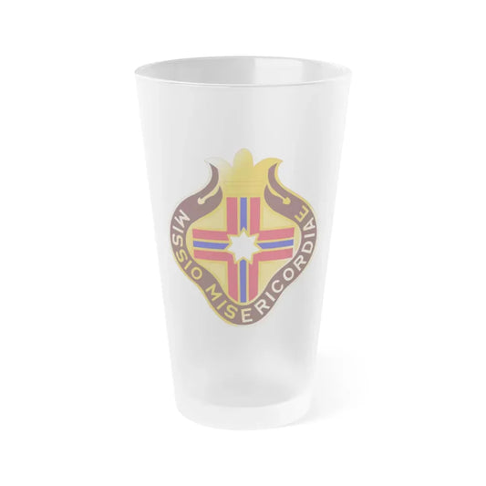 25 Surgical Hospital (U.S. Army) Frosted Pint Glass 16oz Default Title - Go Mug Yourself