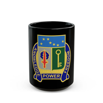 250 Military Intelligence Battalion (U.S. Army) Black Coffee Mug-15oz-Go Mug Yourself