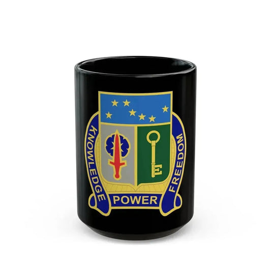 250 Military Intelligence Battalion (U.S. Army) Black Coffee Mug 15oz - Go Mug Yourself