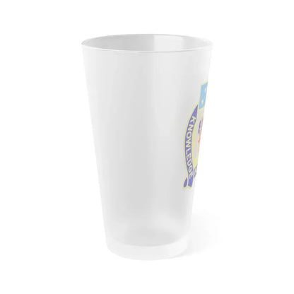 250 Military Intelligence Battalion (U.S. Army) Frosted Pint Glass 16oz - Go Mug Yourself