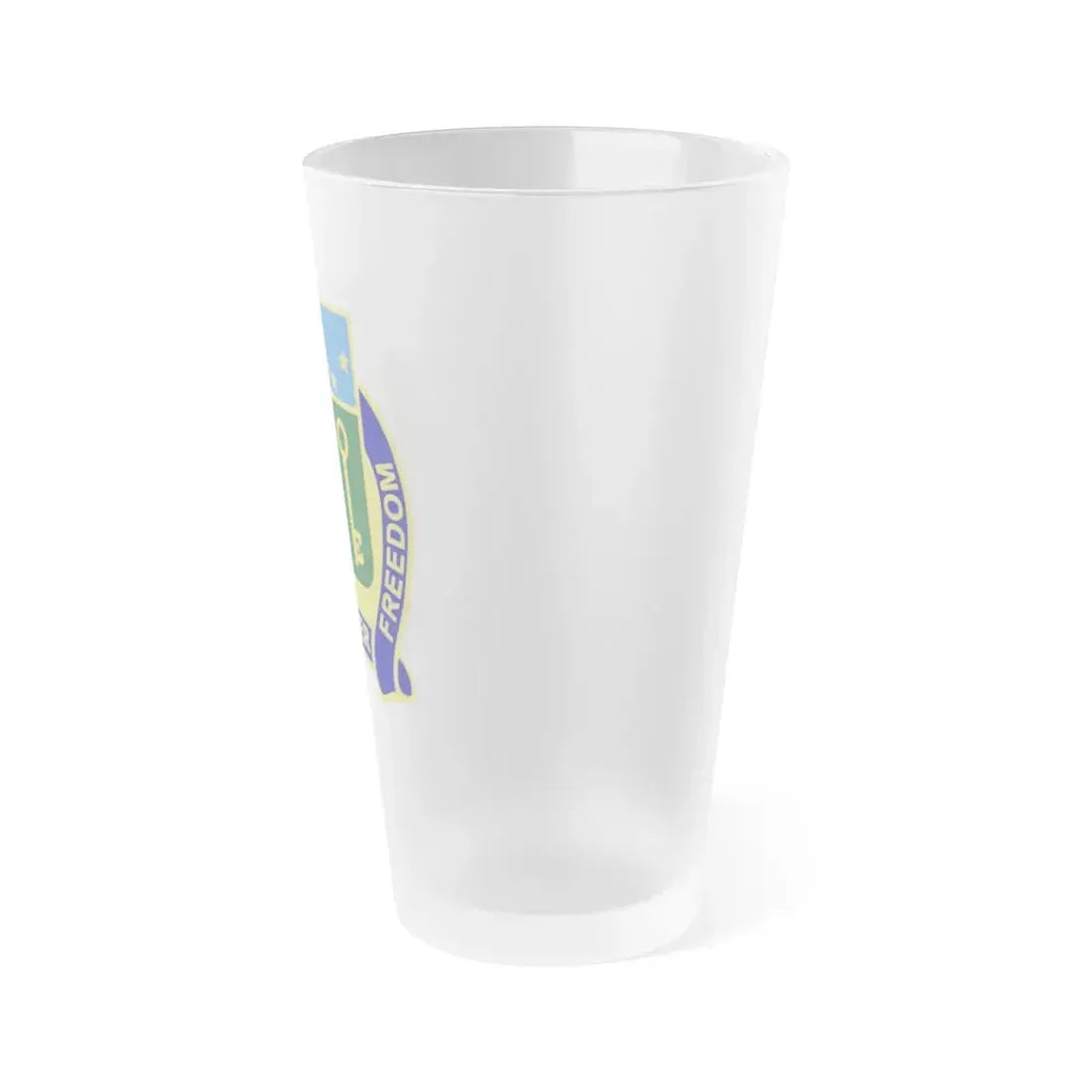 250 Military Intelligence Battalion (U.S. Army) Frosted Pint Glass 16oz - Go Mug Yourself