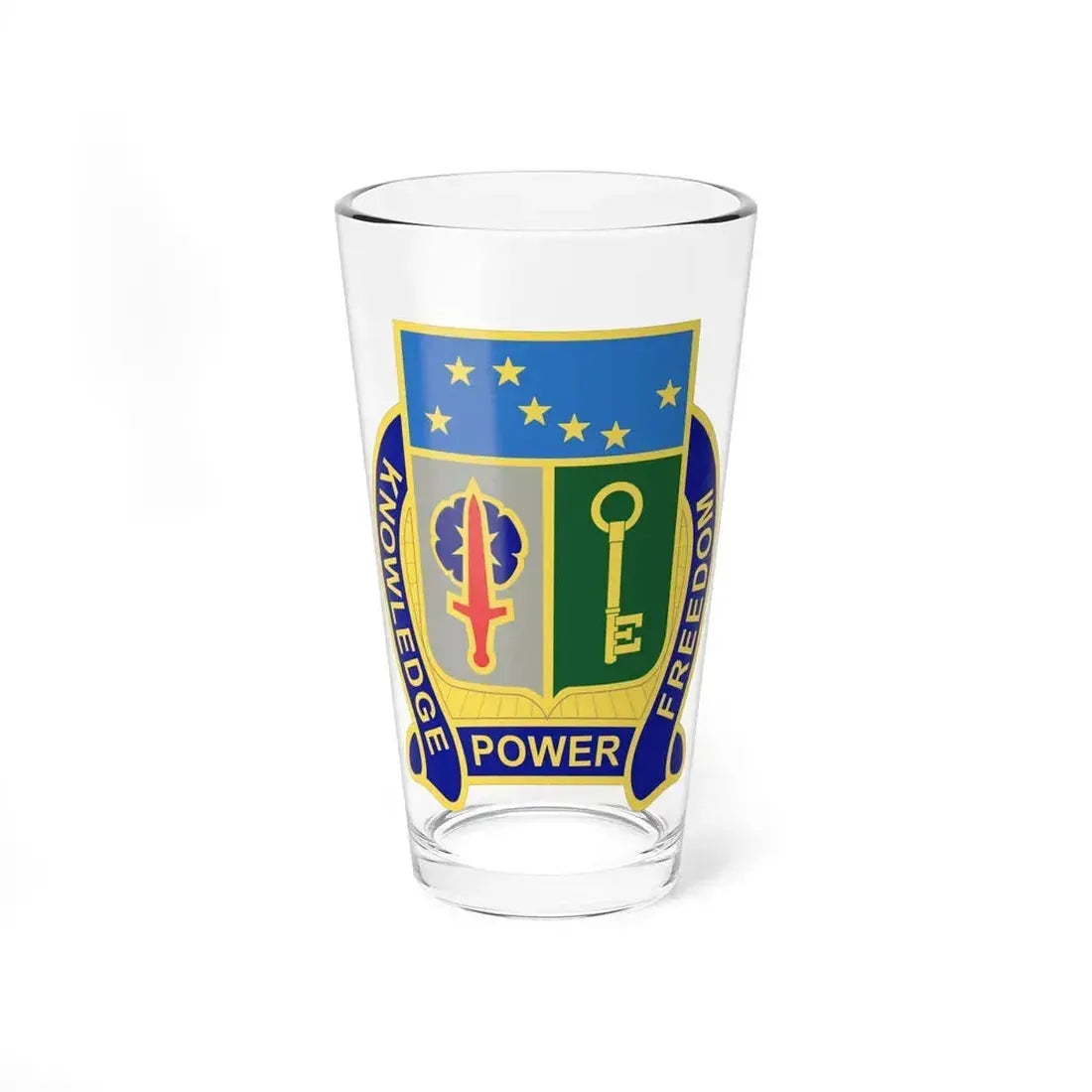 250 Military Intelligence Battalion (U.S. Army) Pint Glass 16oz 16oz - Go Mug Yourself