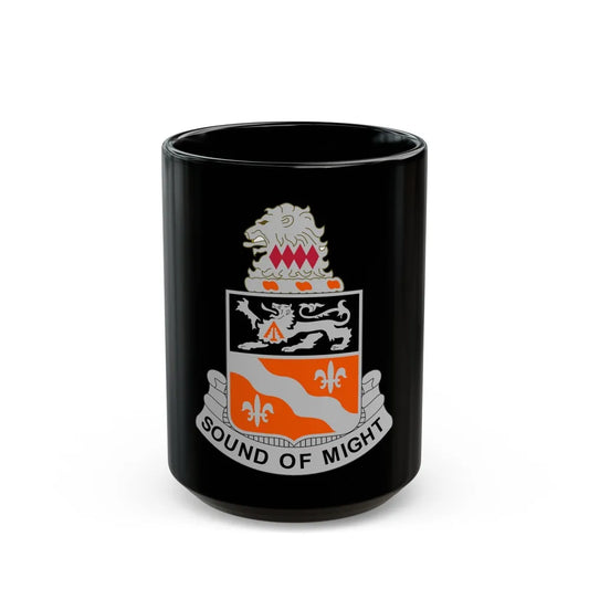 250 Signal Battalion (U.S. Army) Black Coffee Mug-15oz-Go Mug Yourself