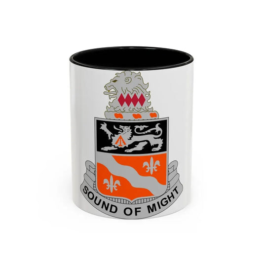 250 Signal Battalion (U.S. Army) Accent Coffee Mug 11oz Black - Go Mug Yourself