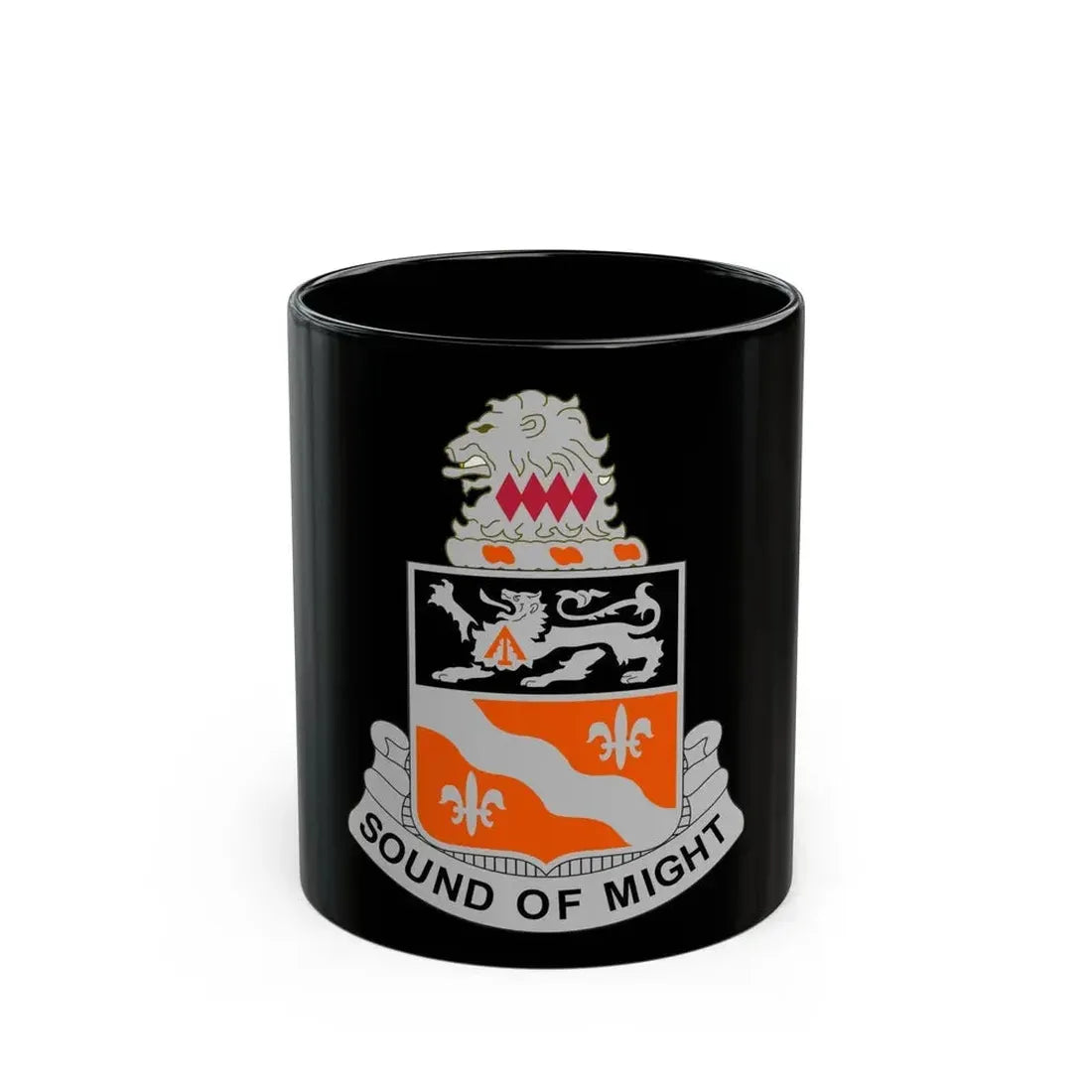 250 Signal Battalion (U.S. Army) Black Coffee Mug 11oz - Go Mug Yourself