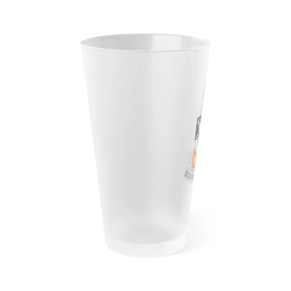250 Signal Battalion (U.S. Army) Frosted Pint Glass 16oz - Go Mug Yourself