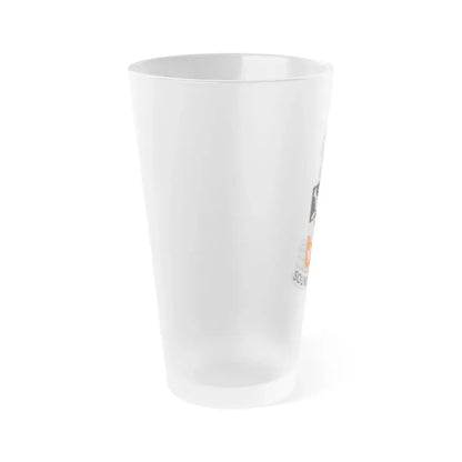 250 Signal Battalion (U.S. Army) Frosted Pint Glass 16oz - Go Mug Yourself